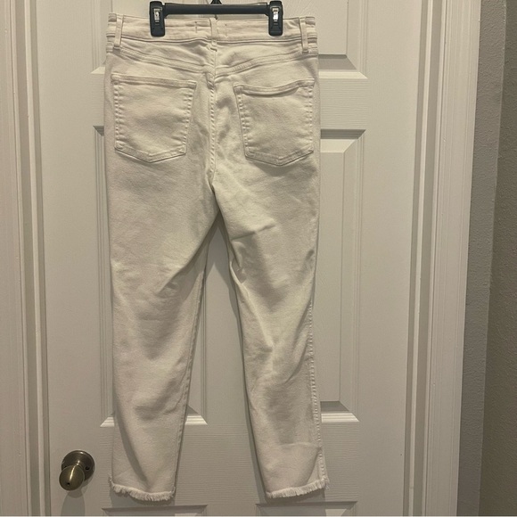 Free People White Denim Jeans - Picture 2 of 10